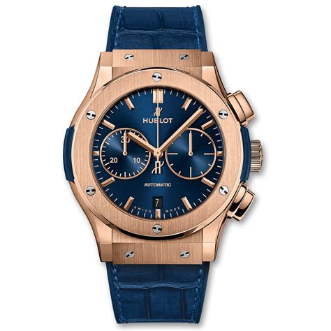 hublot classic fusion blue king gold prix